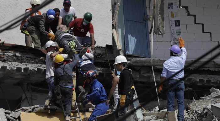 Suman 286 muertos tras sismo en México