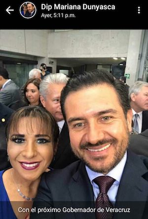 Legisladora panista promociona a Yunes Márquez y lo nombra ‘próximo gobernador de Veracruz’