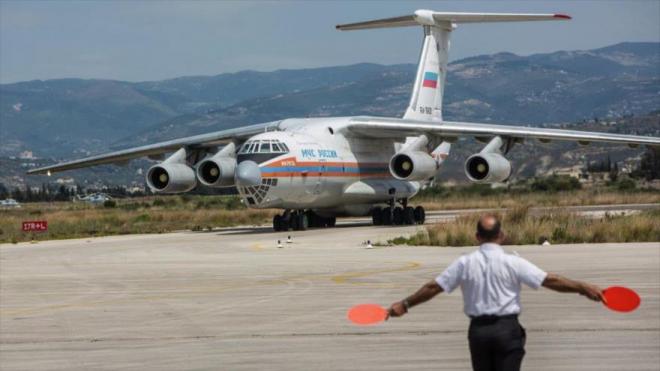 Rusia envía a México 35 toneladas de ayuda humanitaria