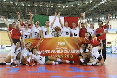 México irá al Campeonato Mundial Femenino de Voleibol 2018