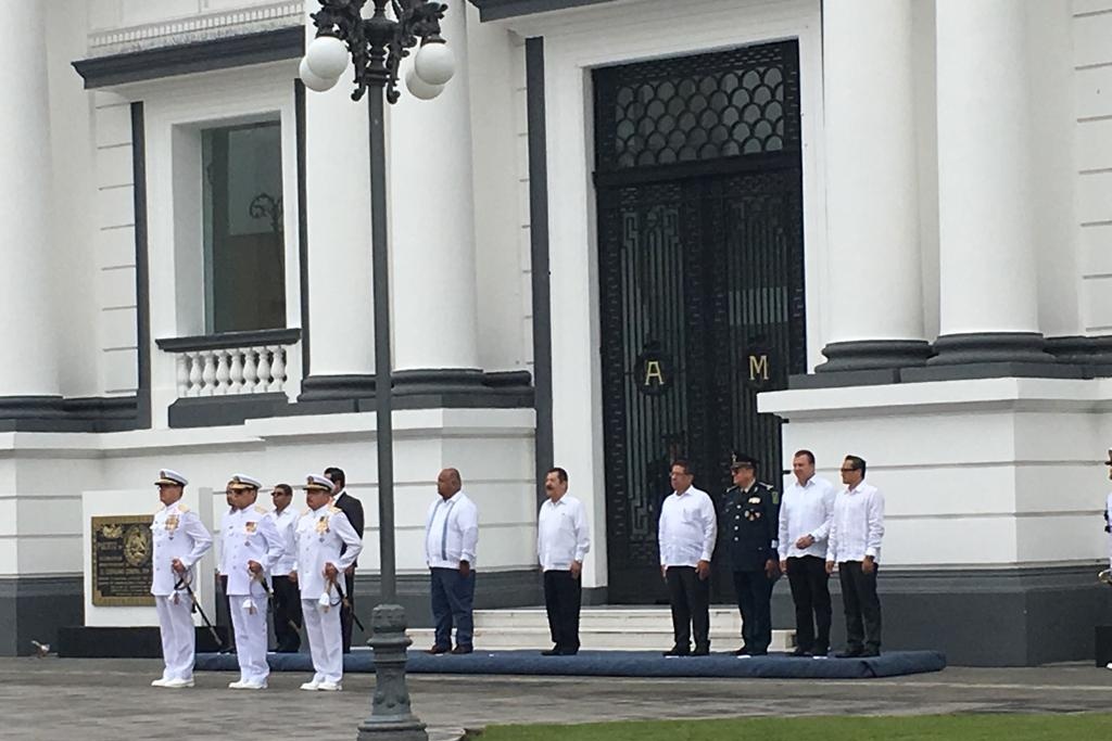 Toma protesta Romel Eduardo Ledezma como comandante de la Primera Región Naval en Veracruz