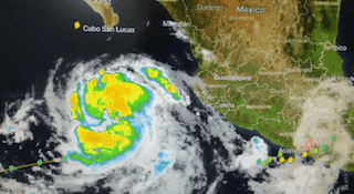 'Norma' se intensificará; se dirige hacia Baja California: SMN