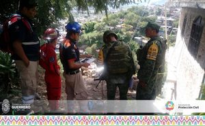 Declaran zona de desastre en 19 municipios de Guerrero tras sismo