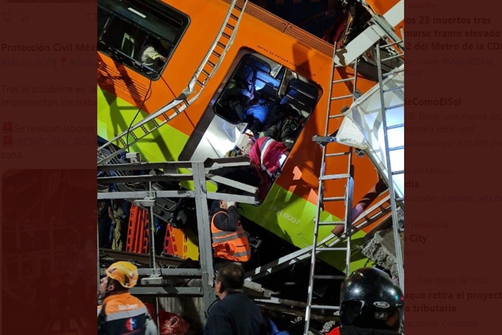 “Se escuchó un ruido muy fuerte y la gente empezó a caer