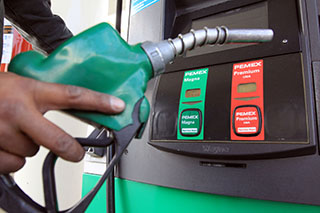 Precios de gasolinas para este jueves
