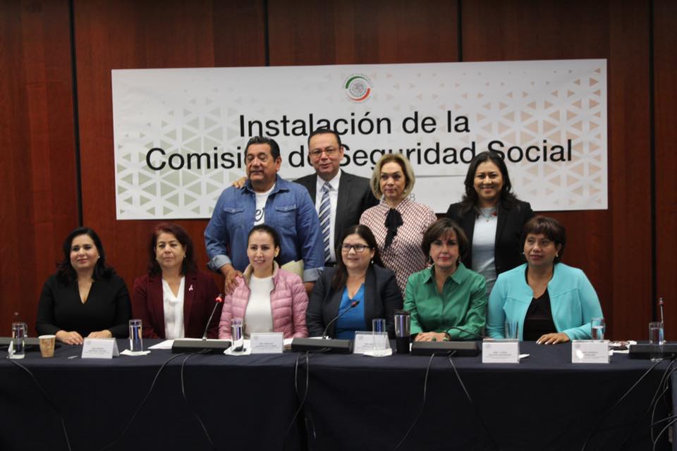 Se instala Comisión de Seguridad Social que encabeza Senadora Colimense