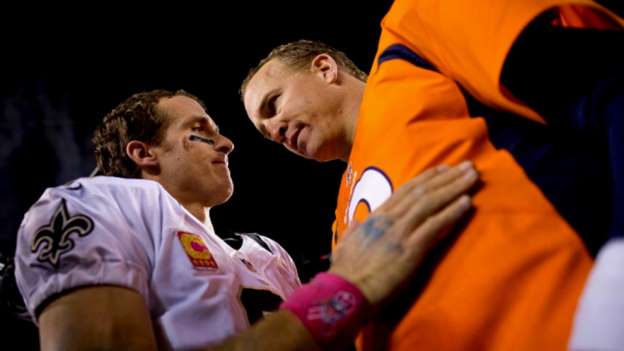El emotivo mensaje de Peyton Manning a Drew Brees