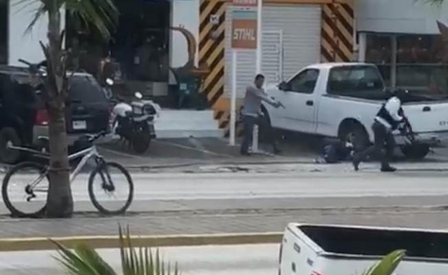 (VIDEO) Ejecutan a hombre a plena luz del día en Boca del Río, Veracruz