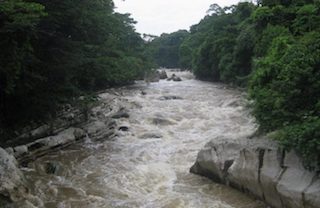 Tras desborde del río Blanco, se inundan 5 comunidades de Tlalixcoyan