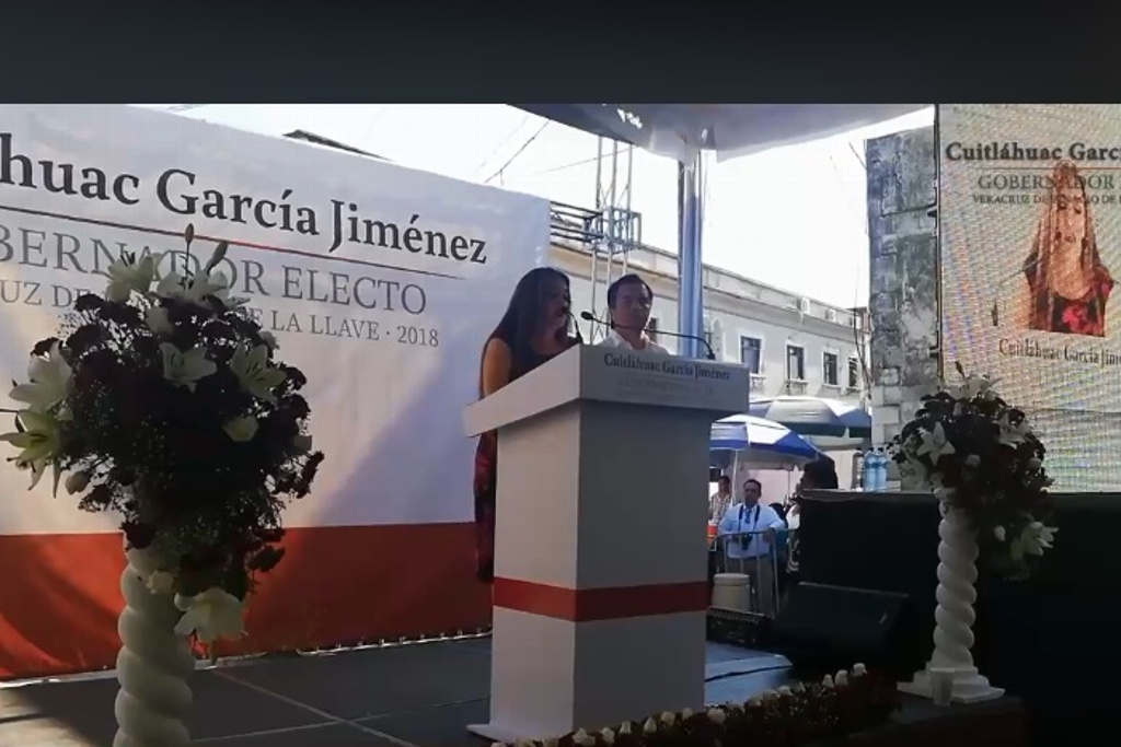 Designa Cuitláhuac García a María Guadalupe Argüelles como próxima secretaria de Trabajo