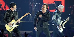 U2 dona refugios de emergencia para dos mil familias afectadas