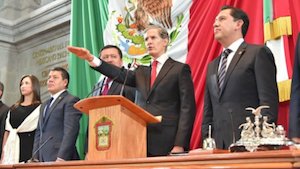 Alfredo del Mazo, protesta como gobernador del Estado de México
