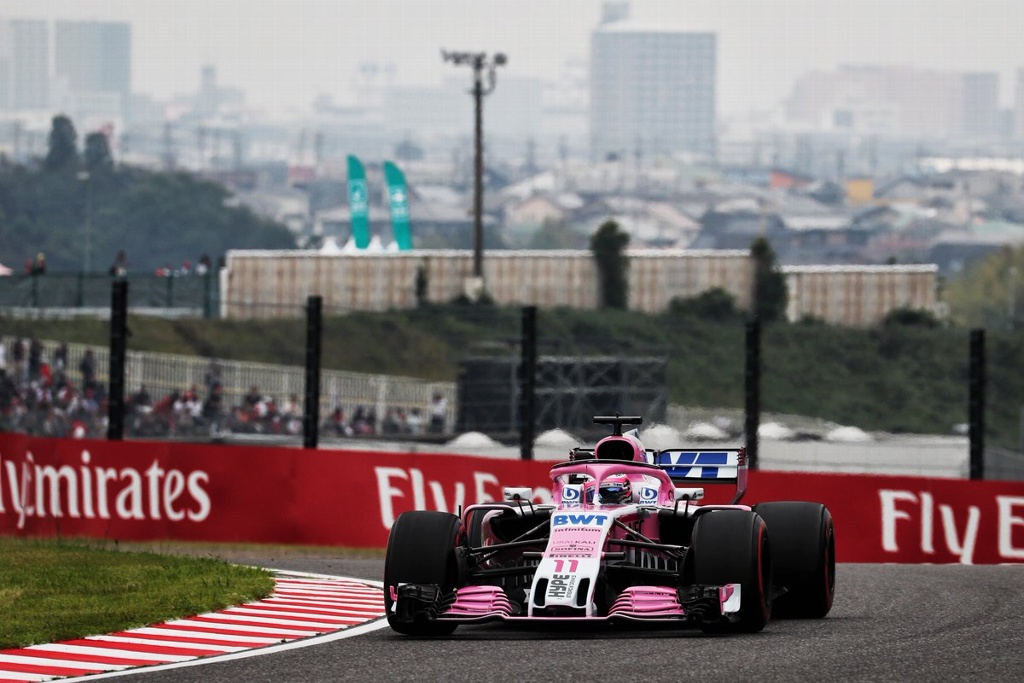 F1: `Checo´ Pérez, fuera de top ten en primeras prácticas libres del GP de Japón