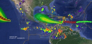Huracán Harvey traería lluvias y vientos al Estado, este fin de semana