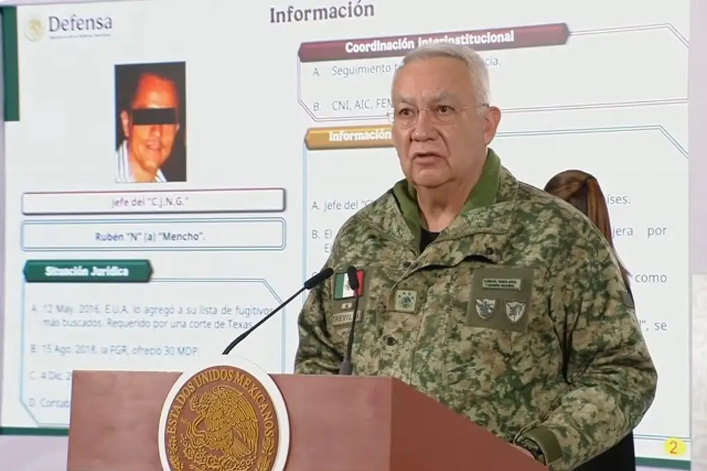 Sedena revela cómo fue localizado ‘El Mencho’